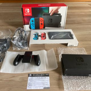 ニンテンドースイッチ(Nintendo Switch)のNintendo Switch Joy-Con (L) ネオンブルー/ (R) (家庭用ゲーム機本体)