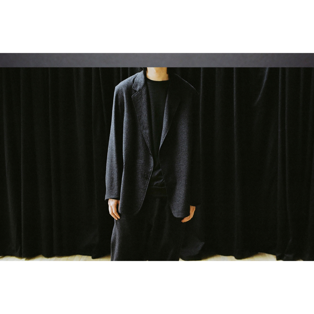 【COMOLI】22AW カシミヤシルクセットアップ CHARCOAL