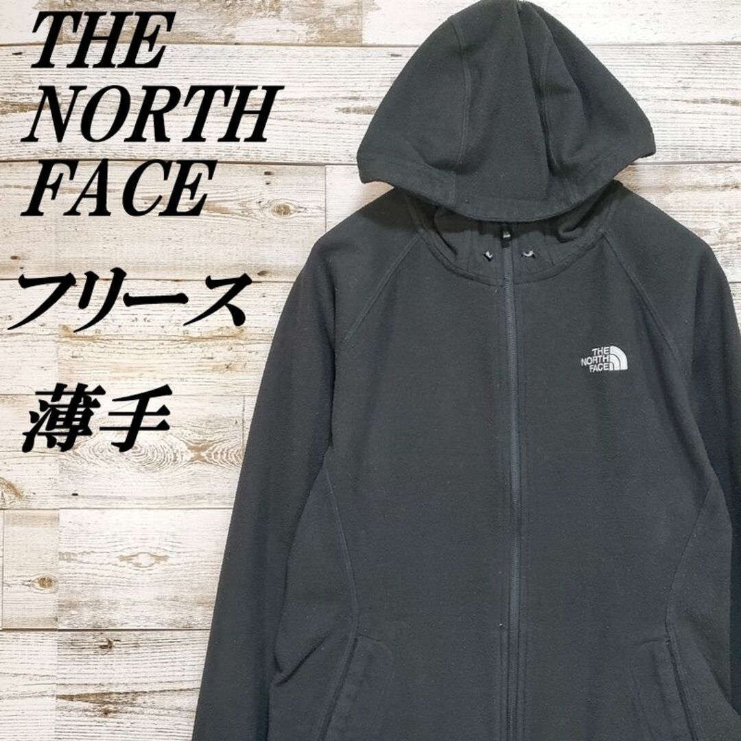 THE NORTH FACE(ザノースフェイス)ののん様専用【G32】USA規格ノースフェイス 刺繍ロゴフルジップパーカーフリース レディースのトップス(パーカー)の商品写真