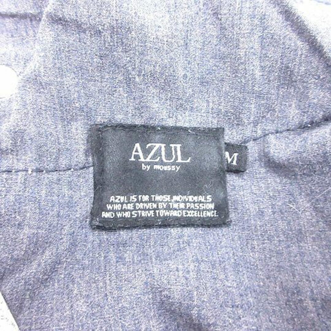 AZUL by moussy(アズールバイマウジー)のアズールバイマウジー イージパンツ テーパード スウェット デニム M 青 メンズのパンツ(スラックス)の商品写真