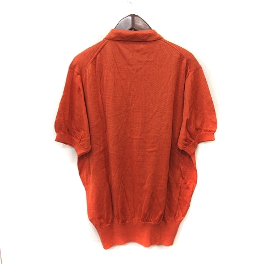 Trussardi(トラサルディ)のトラサルディ ポロシャツ 半袖 刺繍 50 オレンジ /YI メンズのトップス(ポロシャツ)の商品写真