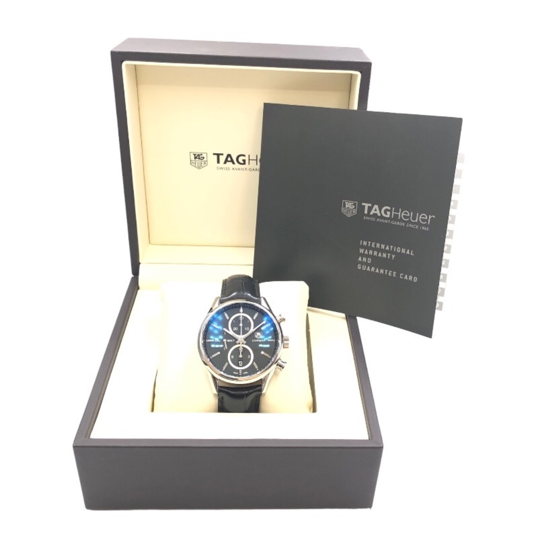 タグ・ホイヤー TAG HEUER カレラクロノ CAR2110 ステンレススチール メンズ 腕時計