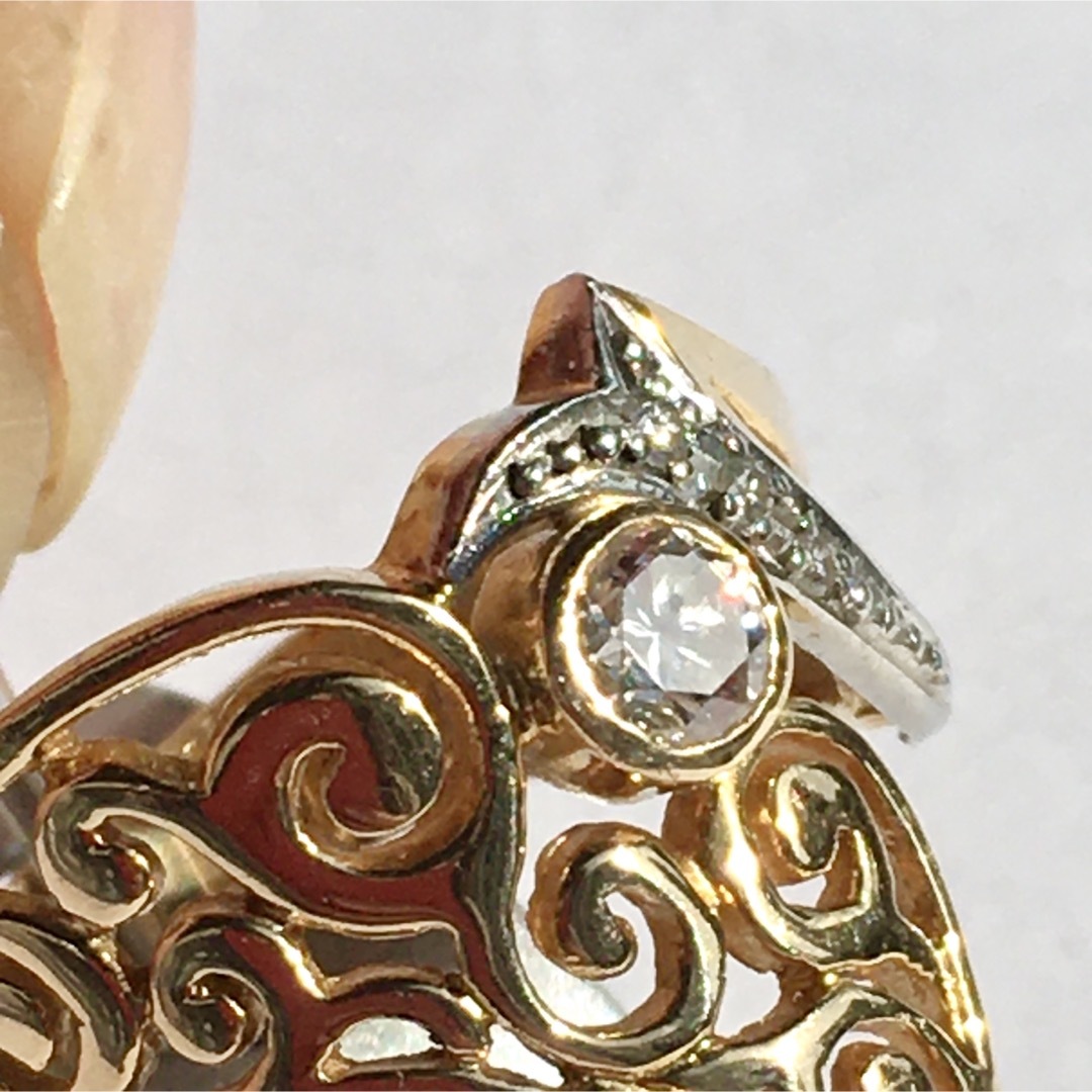 定価¥165.000 0.2ct ダイヤモンド 18金プラチナリング 12号 3