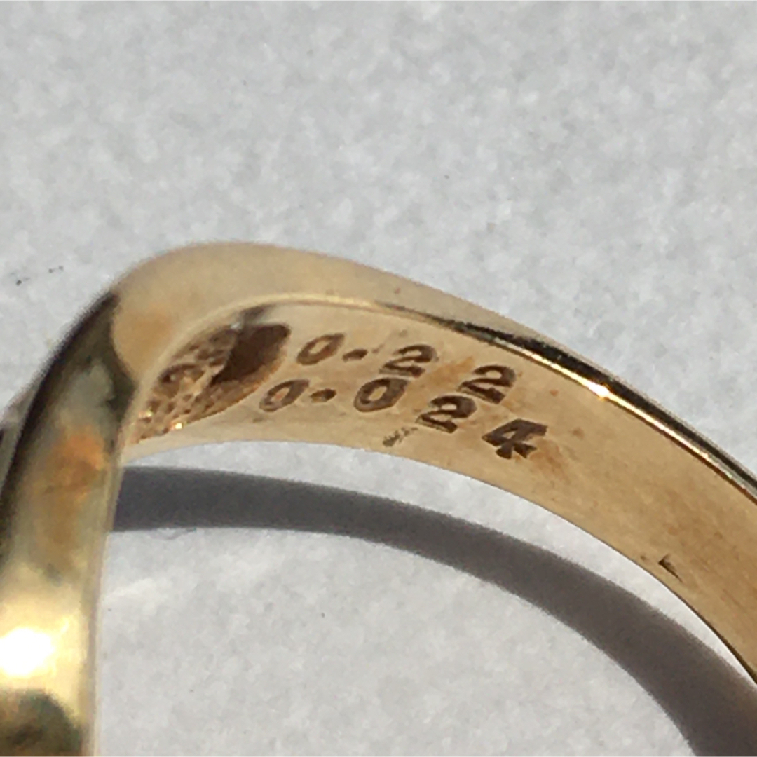 定価¥165.000 0.2ct ダイヤモンド 18金プラチナリング 12号 7