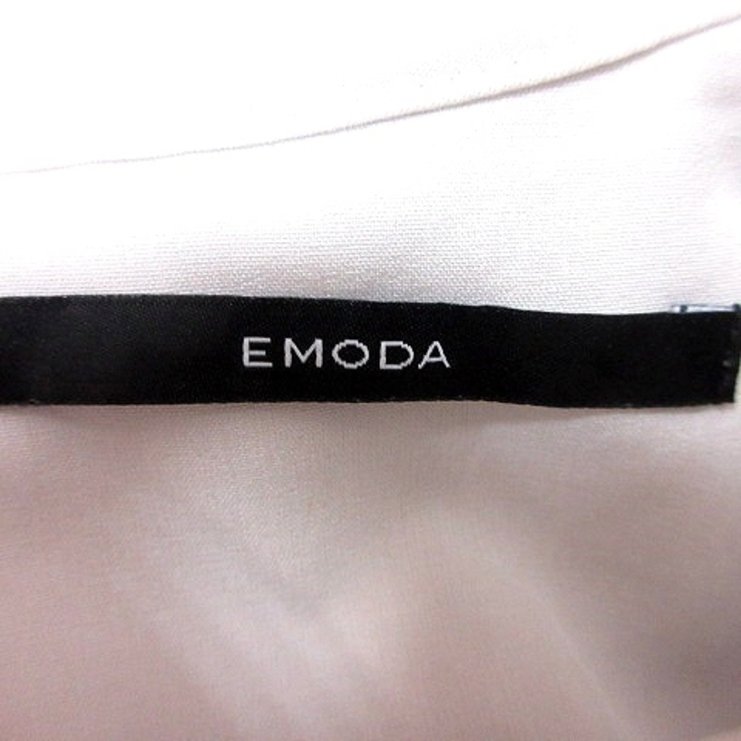 EMODA(エモダ)のエモダ EMODA シャツ ブラウス 半袖 F オフホワイト /RT レディースのトップス(シャツ/ブラウス(半袖/袖なし))の商品写真