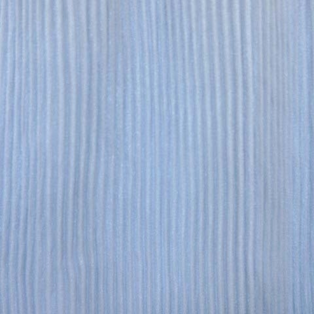 ZARA(ザラ)のザラ ワイドパンツ プリーツ シフォン イージーパンツ ロング L 青 ブルー レディースのパンツ(その他)の商品写真