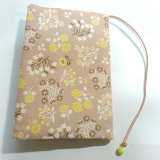 【ハンドメイド】ボタニカル☆ブックカバー　文庫本サイズ(ブックカバー)