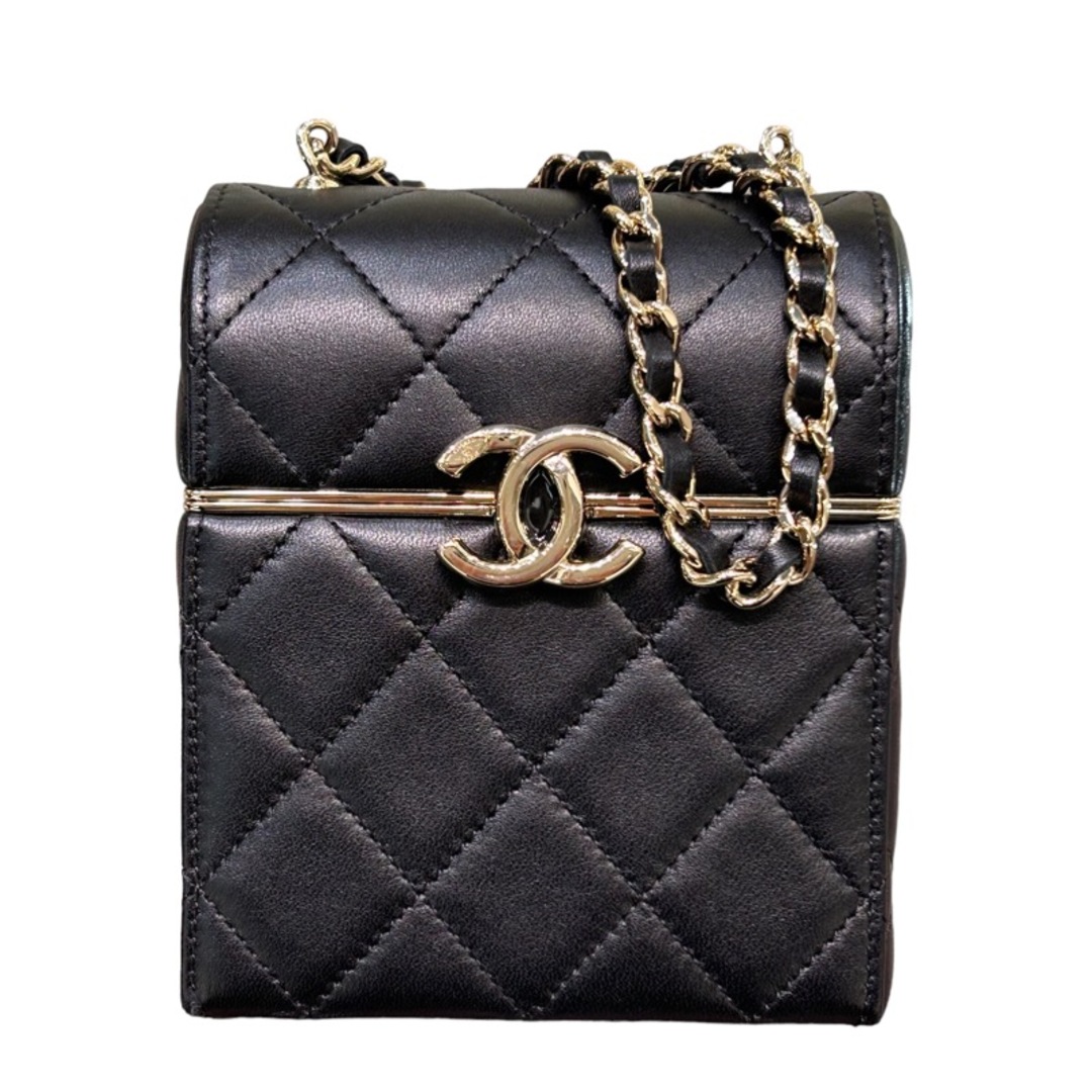 CHANEL - シャネル CHANEL スモールボックスチェーンポーチ AP2656