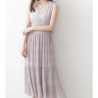 ジルバイジルスチュアート(JILL by JILLSTUART)のマジョリカプリーツワンピース♡JILL by JILLSTUART(ロングワンピース/マキシワンピース)