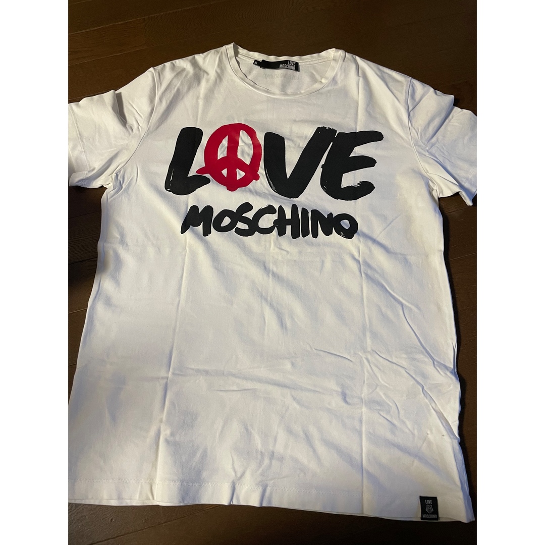 JEREMY SCOTT(ジェレミースコット)のラブモスキーノ  moschino ジェレミースコット Tシャツ ピース メンズのトップス(Tシャツ/カットソー(半袖/袖なし))の商品写真