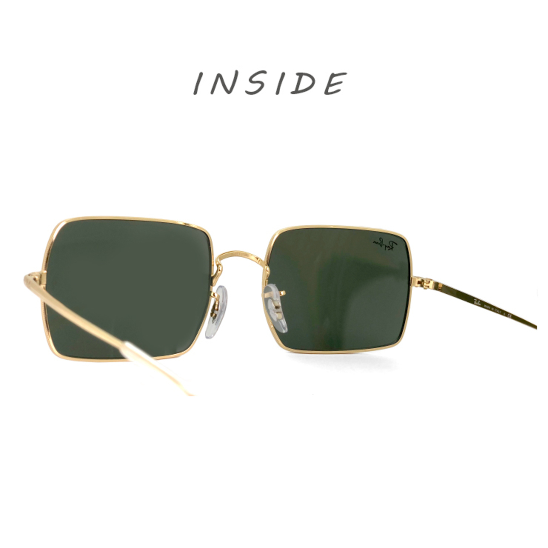 Ray-Ban(レイバン)の【新品】 レイバン サングラス Ray-Ban rb1969 919631 rectangle 9196/31 54mm メンズ レディース レクタンブル 型 スクエア レンズ メタル フレーム メンズのファッション小物(サングラス/メガネ)の商品写真