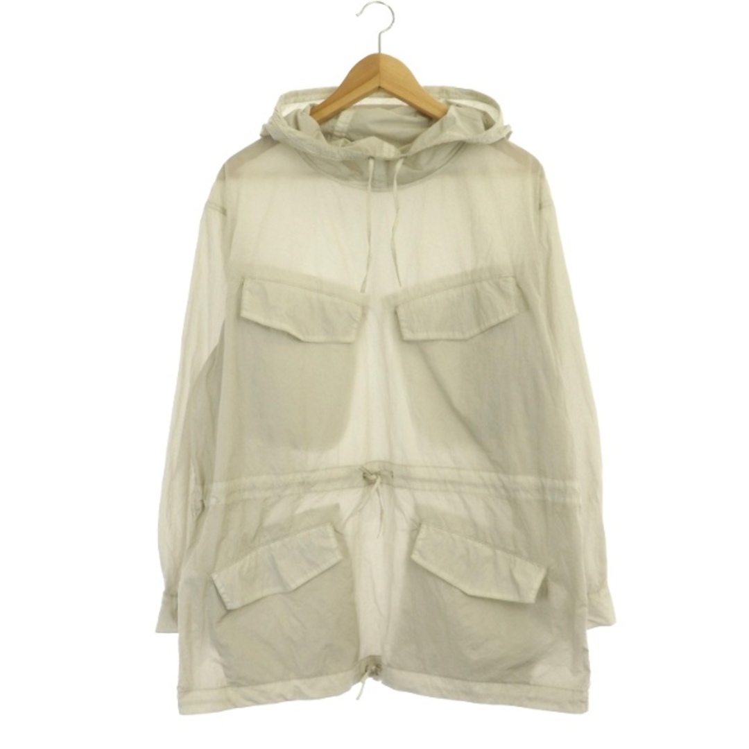 エイトン HAND DYE NYLON ANORAK PARKA パーカー58cm着丈