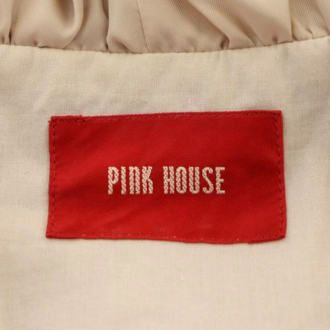 ピンクハウス 総ピコフリル フード コート スプリングコート ピンク 2