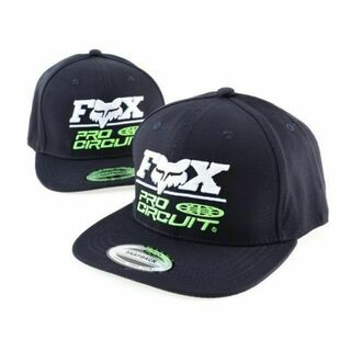 【Fox Pro Circuit Racing】キャップ 黒 その2(モトクロス用品)