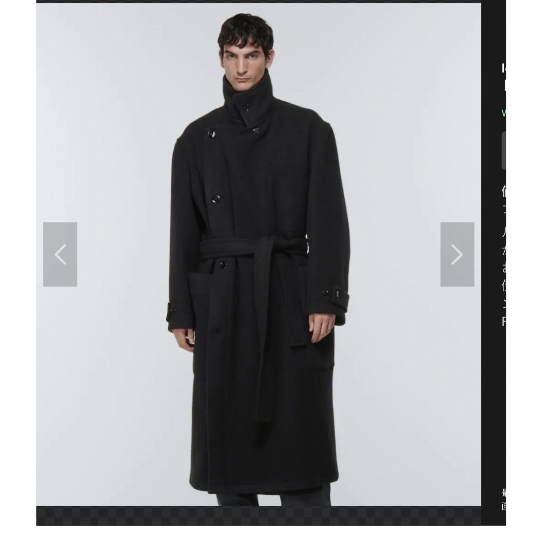 LEMAIRE - LEMAIRE / ルメール WRAP COAT Mの通販 by タニ's LEMAIRE - LEMAIRE / ルメール WRAP COAT Mの通販 by タニ's
