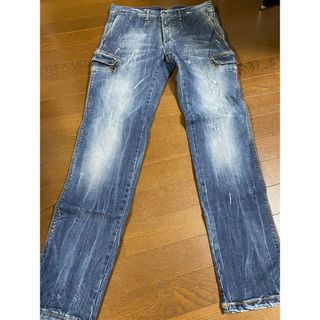 モンクレール(MONCLER)のCOLMAR コルマー denim カーゴパンツ 50 美品(デニム/ジーンズ)