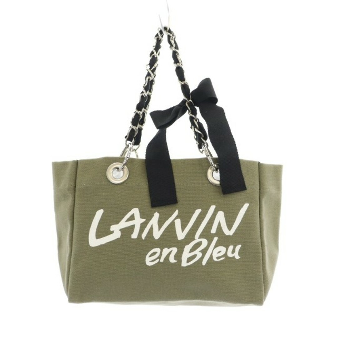 LANVIN en Bleu - ランバンオンブルー チェーンショルダーキャンバス