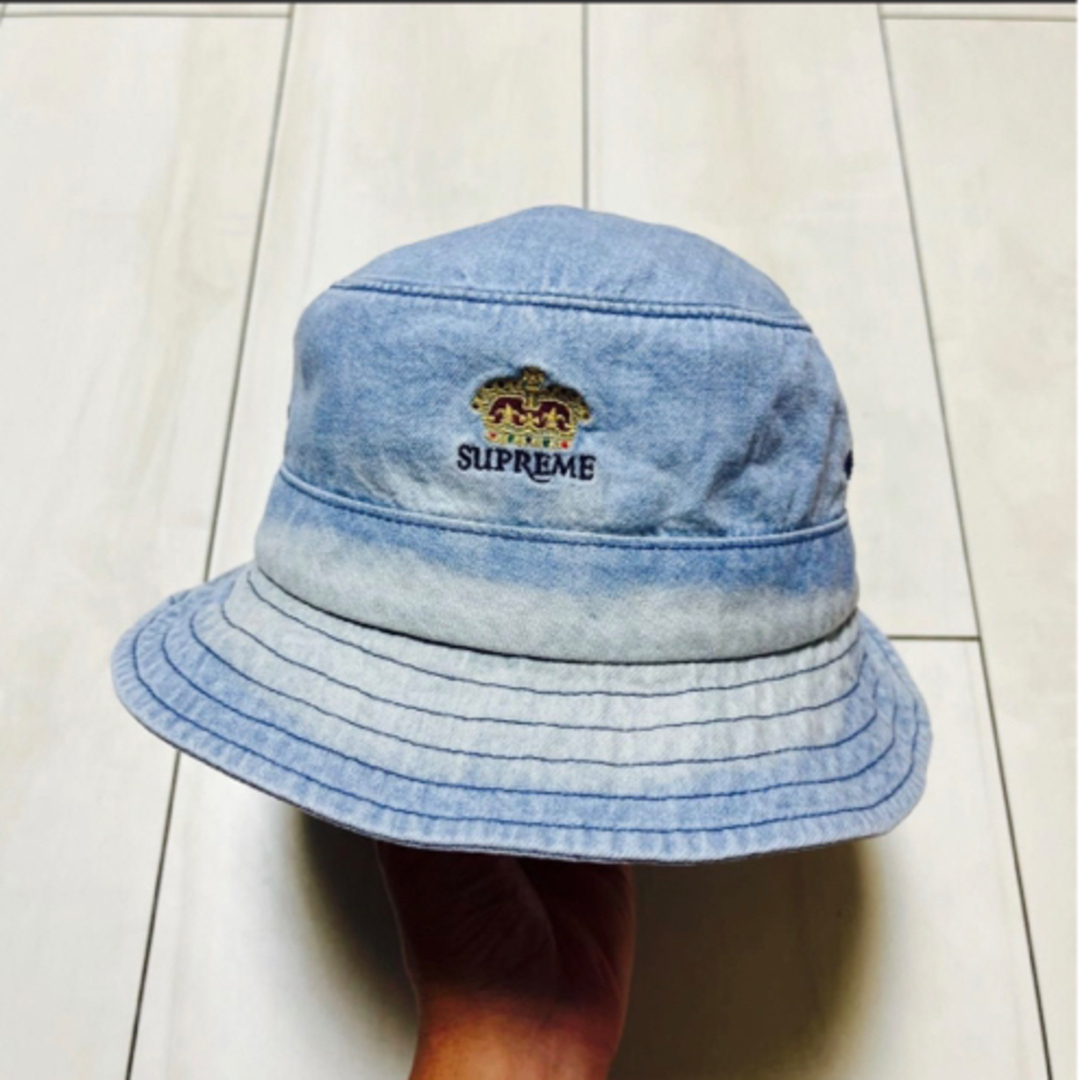 Supreme(シュプリーム)のSupreme 14aw crown denim crusher シュプリーム メンズの帽子(ハット)の商品写真