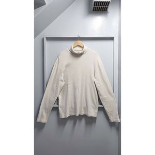 ギャップ(GAP)の90-00’s GAP 旧タグ タートルネック 長袖 Tシャツ オートミール(Tシャツ/カットソー(七分/長袖))