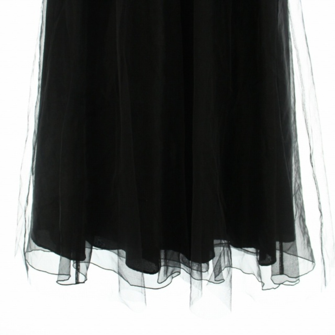 TOCCA(トッカ)のトッカ チュールスカート フレアスカート ロング ミモレ 0 S 黒 ブラック レディースのスカート(ロングスカート)の商品写真