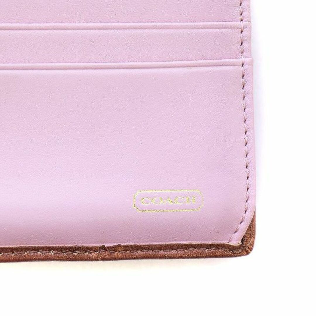 【1点のみ】COACH二つ折り財布 マルチカラー シグネチャー レディース ロゴ