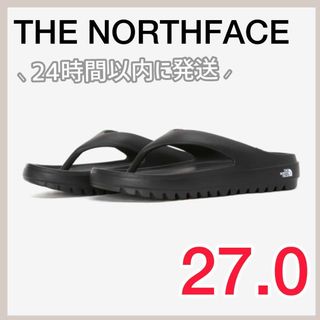 ザノースフェイス(THE NORTH FACE)の【新品】ノースフェイス　サンダル　RECOVERY FLIP　27cm(サンダル)