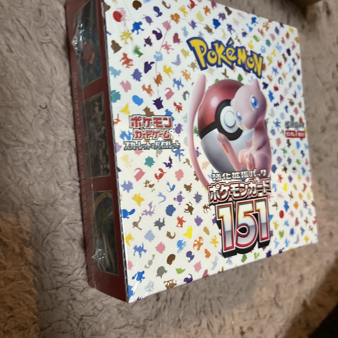 ポケモン(ポケモン)のポケモンカード151 シュリンク付き　1BOX エンタメ/ホビーのトレーディングカード(Box/デッキ/パック)の商品写真