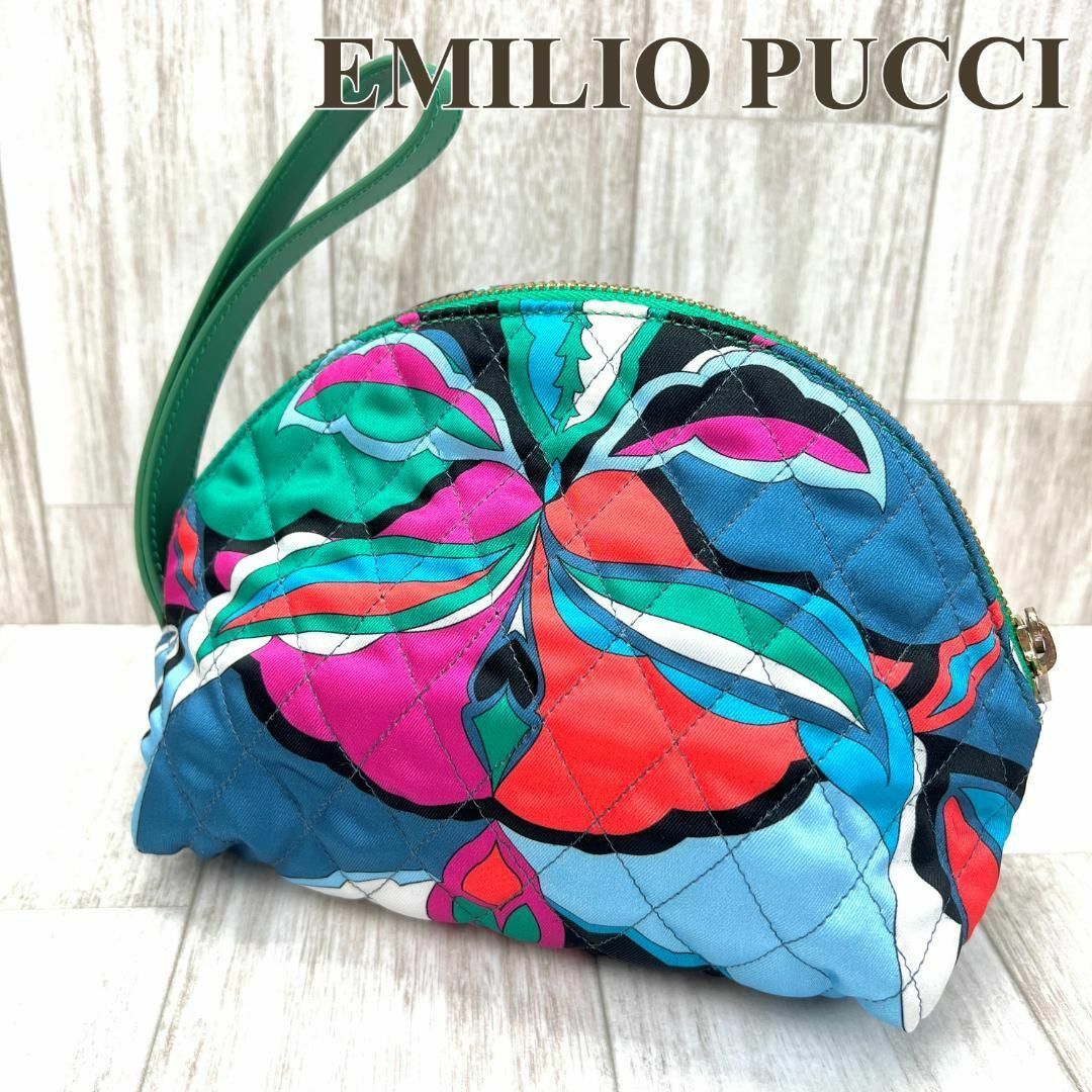 エミリオプッチ EMILIO PUCCI ポーチ マルチカラー - ポーチ/バニティ