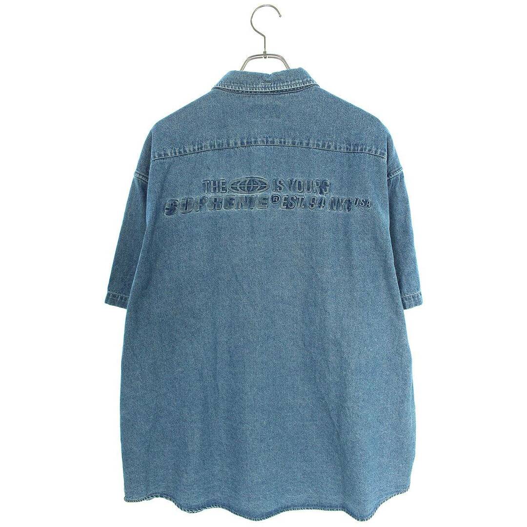 XL Embossed Denim S/S Shirt エンボス デニム