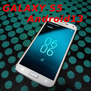 GALAXY S5 Android13 SC-04F 白