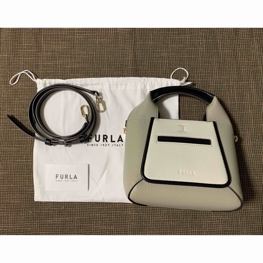 【新品同様】FURLA フルラGILDA MINI TOTE ジルダ ミニ