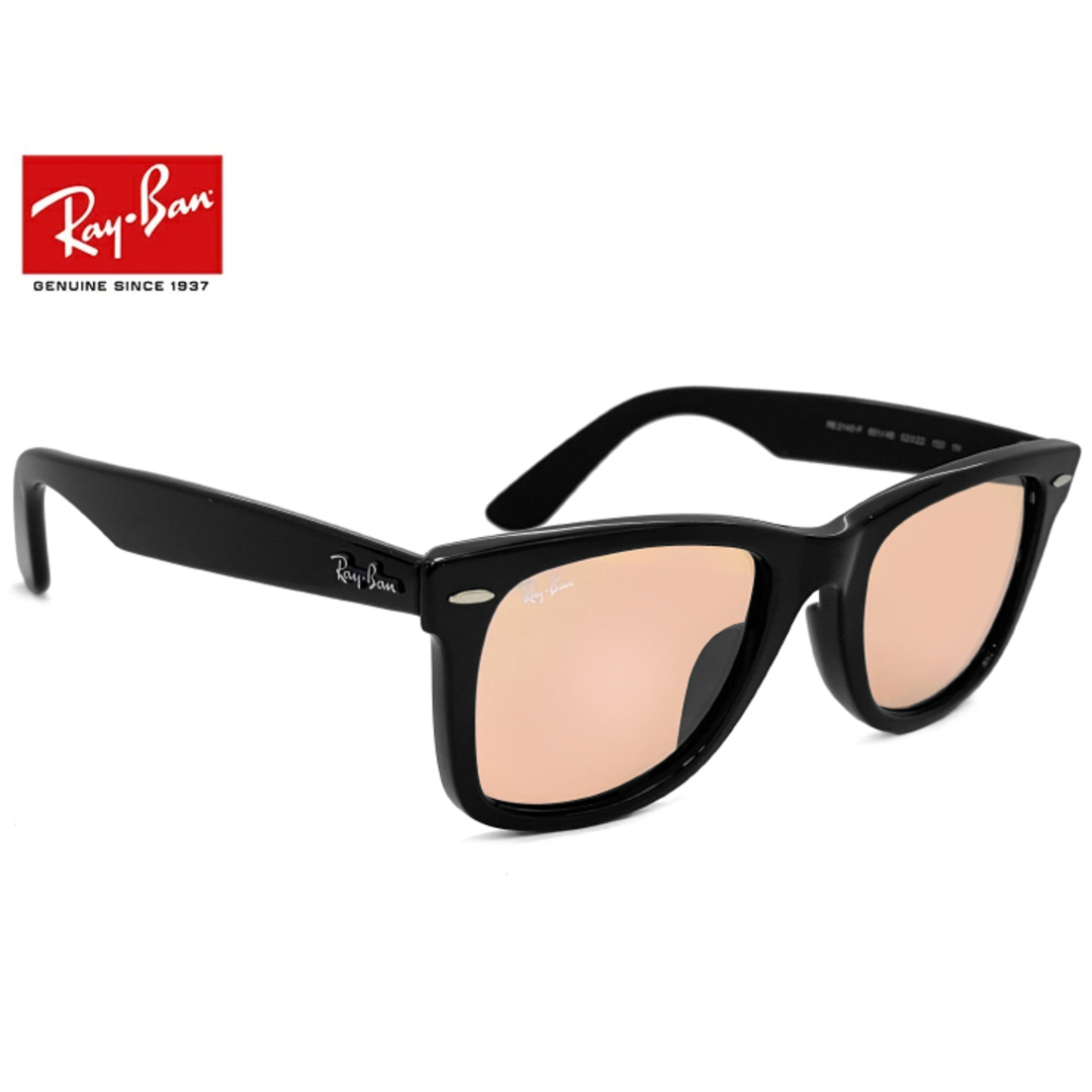 Ray-Ban(レイバン)の【新品】レイバン rb2140f 6014b ウェイファーラー サングラス Ray-Ban WAYFARER 601/4b メンズ レディース rb2140-f ライトカラー レンズ メンズのファッション小物(サングラス/メガネ)の商品写真