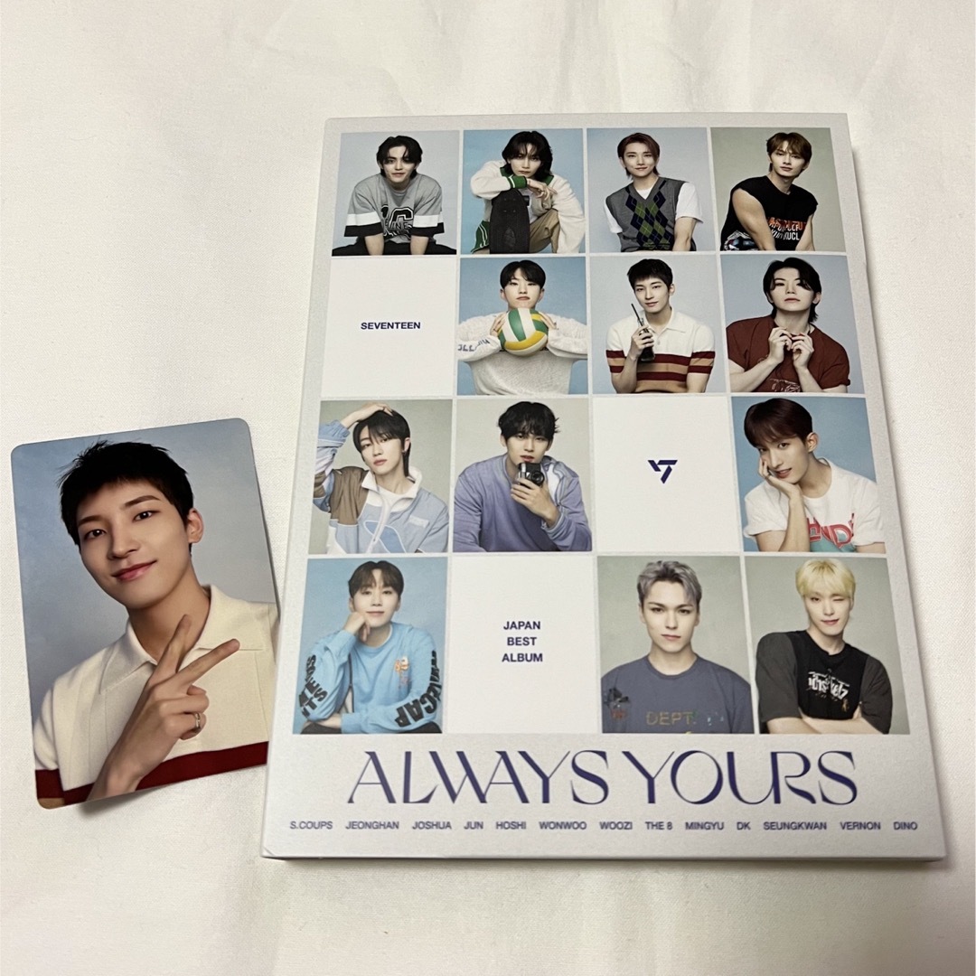 SEVENTEEN ミンギュ ALWAYS YOURS A盤 ユニバ トレカ SEVENTEEN ミンギュ ALWAYS YOURS A盤 ユニバ トレカ