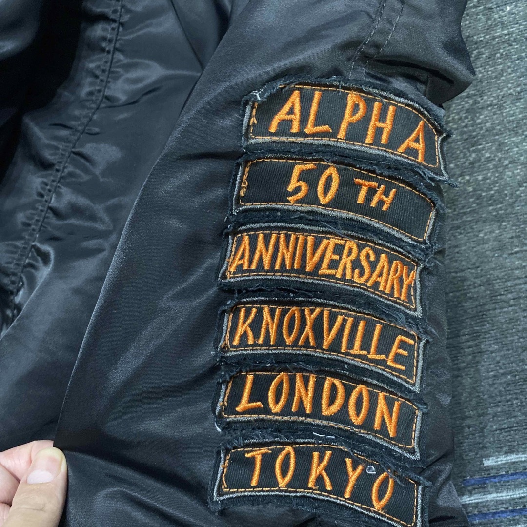 ALPHA INDUSTRIES - ALPHA 50周年アニバーサリー MA1の通販 by