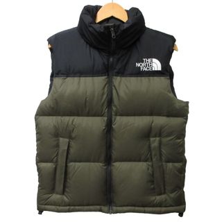 ノースフェイス(THE NORTH FACE) グリーン ダウンベスト(メンズ)の通販