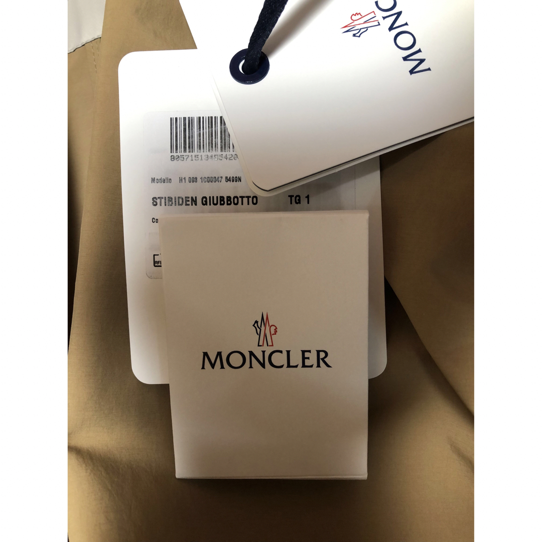 MONCLER - 新品未使用タグ付 MONCLER モンクレール トレンチコートの 