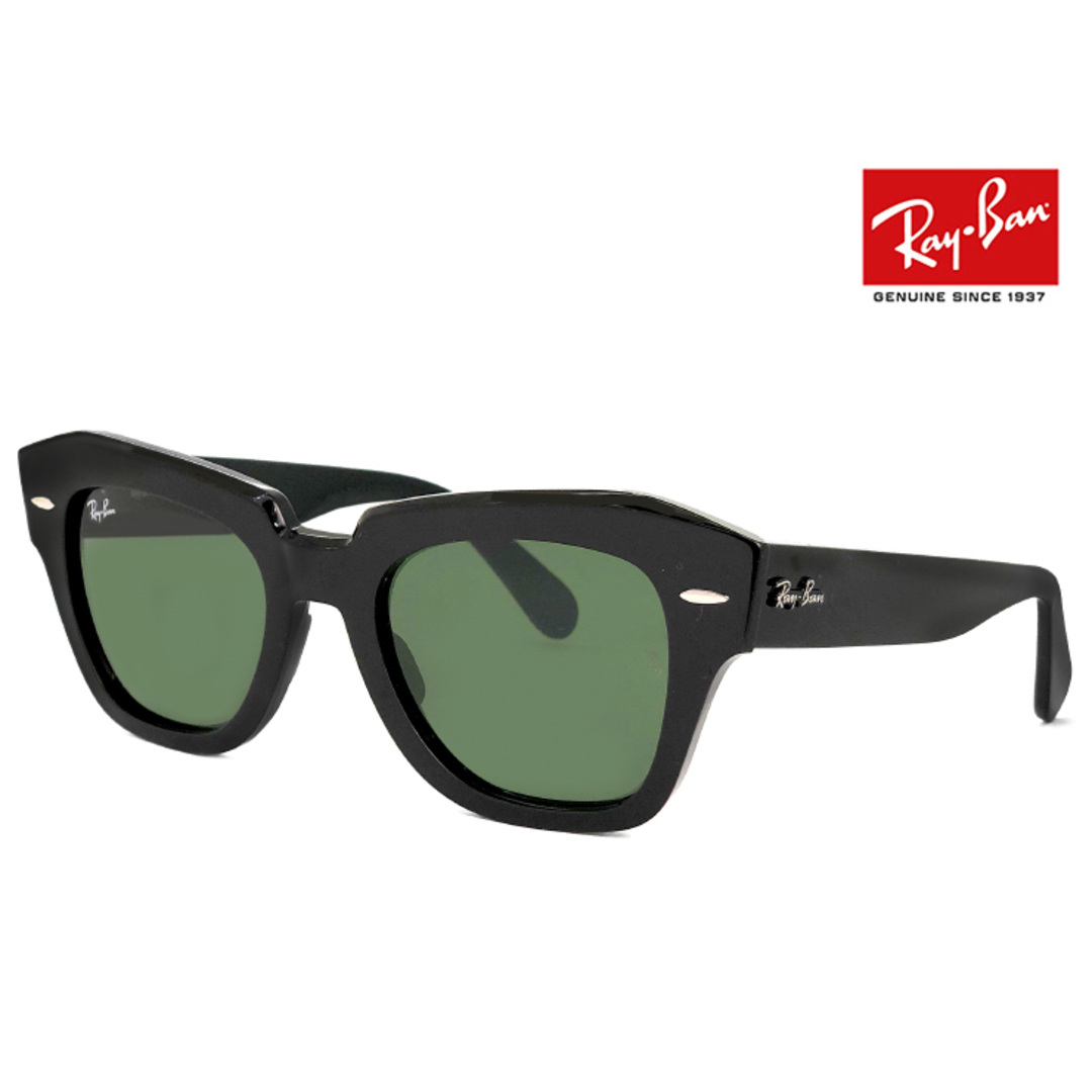 Ray-Ban(レイバン)の【新品】 レイバン サングラス Ray-Ban rb2186 90131 STATE STREET 901/31 メンズ レディース ステート ストリート メンズのファッション小物(サングラス/メガネ)の商品写真