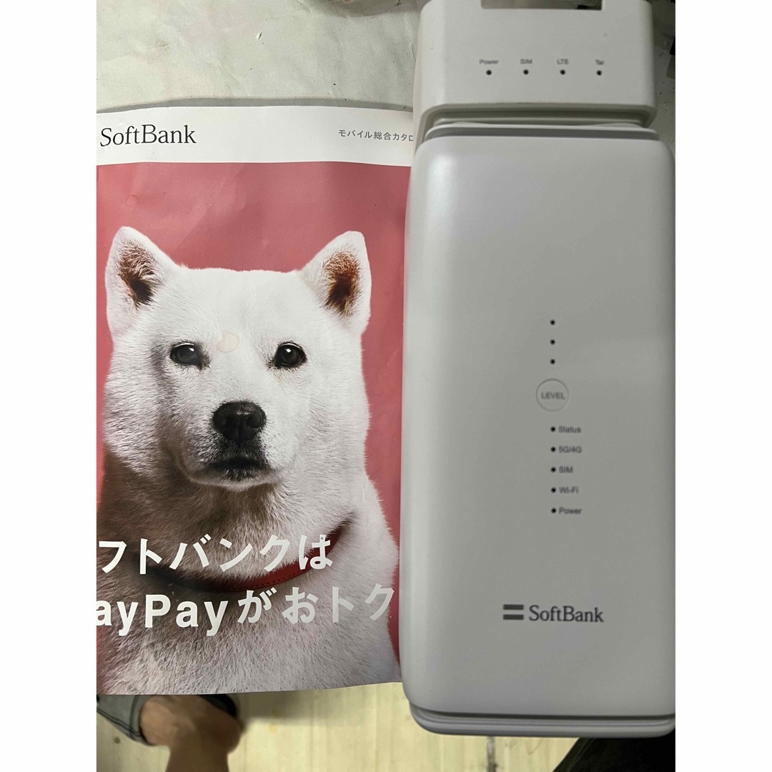SoftBank Air本体プラスSoftBankおうちでんわセットの通販 by SoftBank Air本体プラスSoftBankおうちでんわセットの通販 by