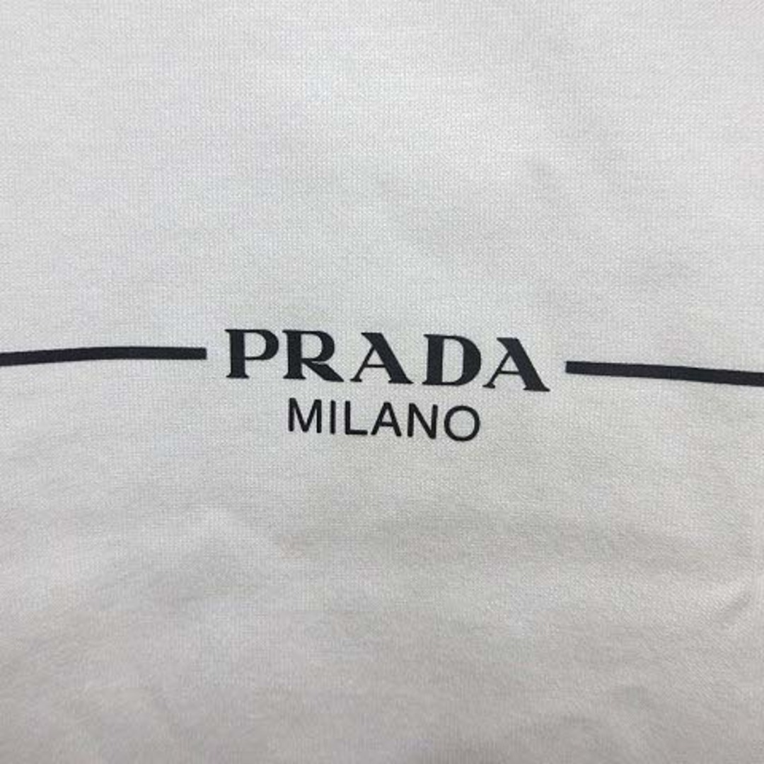 PRADA プラダ ロゴプリント コットン半袖Tシャツ ホワイト UJN656 R201 1WPG