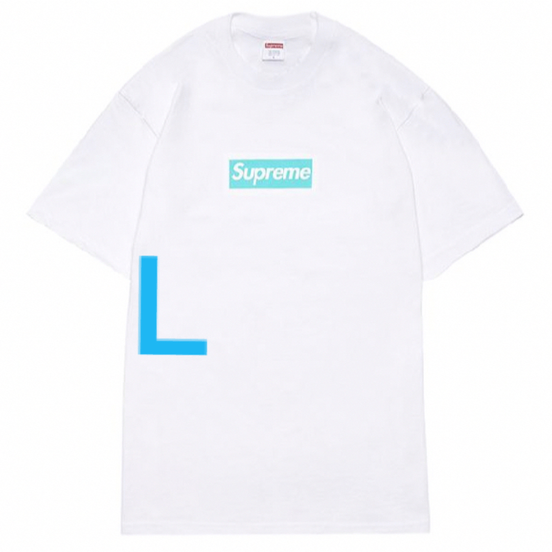 Tシャツ/カットソー(半袖/袖なし)Supreme✖️Tiffany Tシャツ Lsize