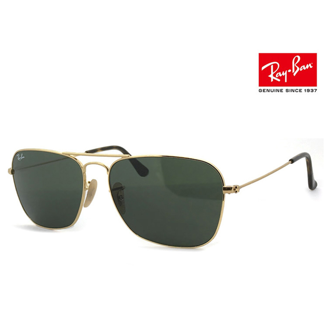 Ray-Ban(レイバン)の【新品】 レイバン キャラバン サングラス rayban rb3136 181  Ray-Ban Caravan g-15 メンズ レディース メンズのファッション小物(サングラス/メガネ)の商品写真