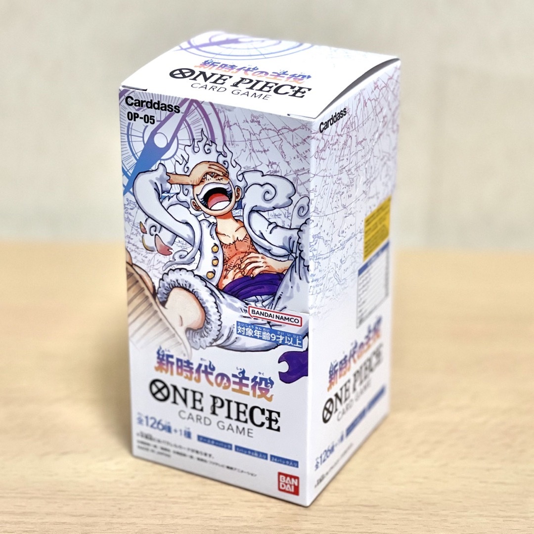 ONE PIECE - ワンピースカード 新時代の主役 1BOX（テープ付き）の通販 ...