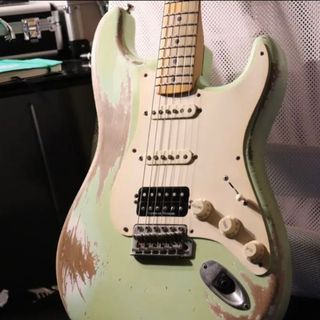 フェンダー(Fender)のFender 50's Stratocaster MJT Surf Green(エレキギター)