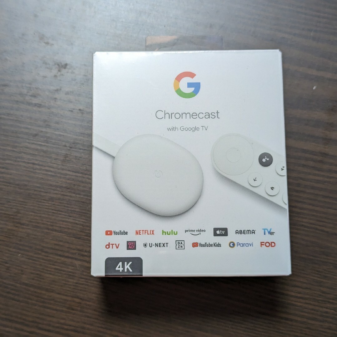 【新品未開封】最新版Chromecastクロームキャスト（HD）