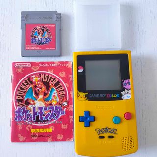 【極美品】当時物 任天堂 ゲームボーイ用ソフト  ポケットモンスター レッド