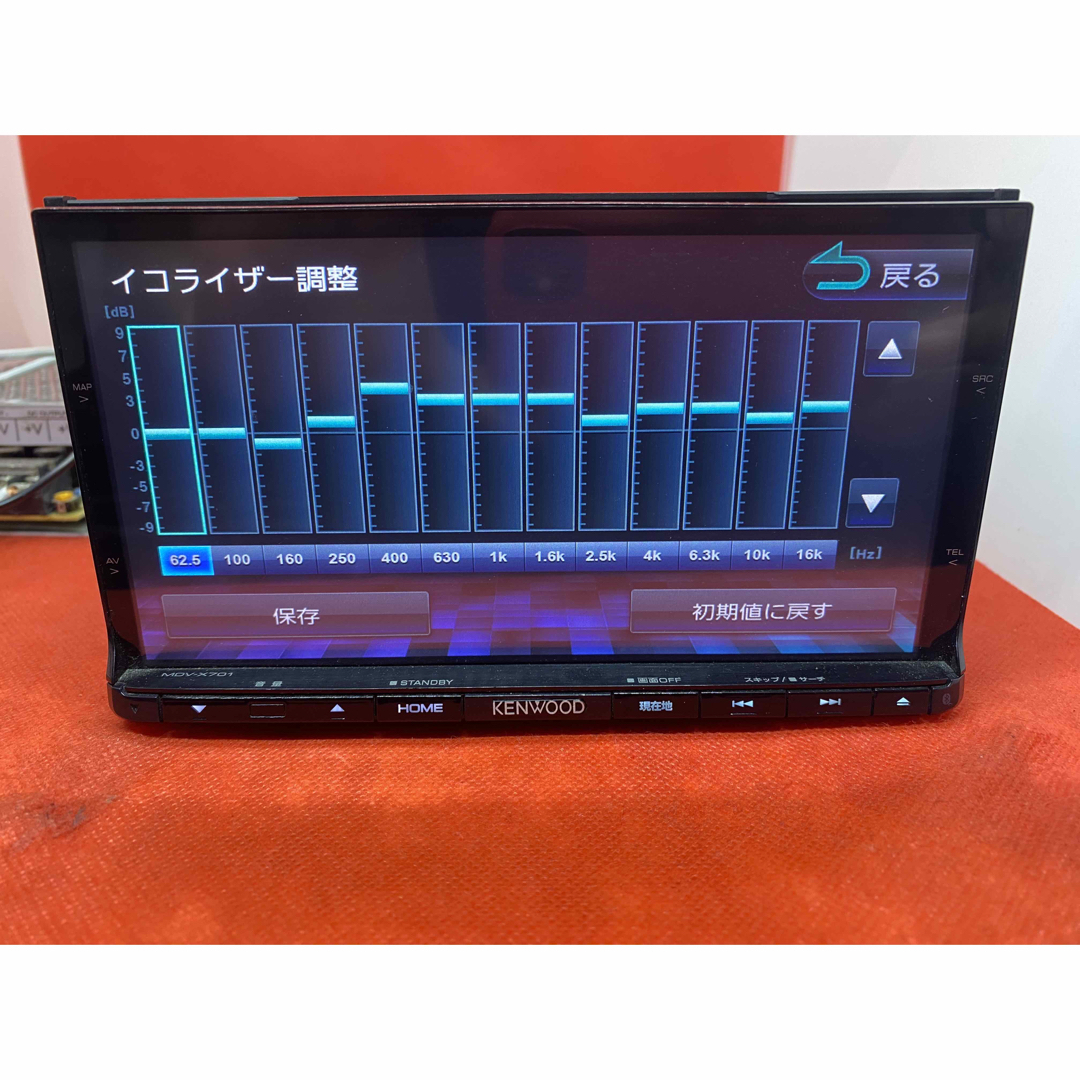 KENWOOD - KENWOOD 最上級 MDV-X701 最新地図 新品バックカメラ付フル