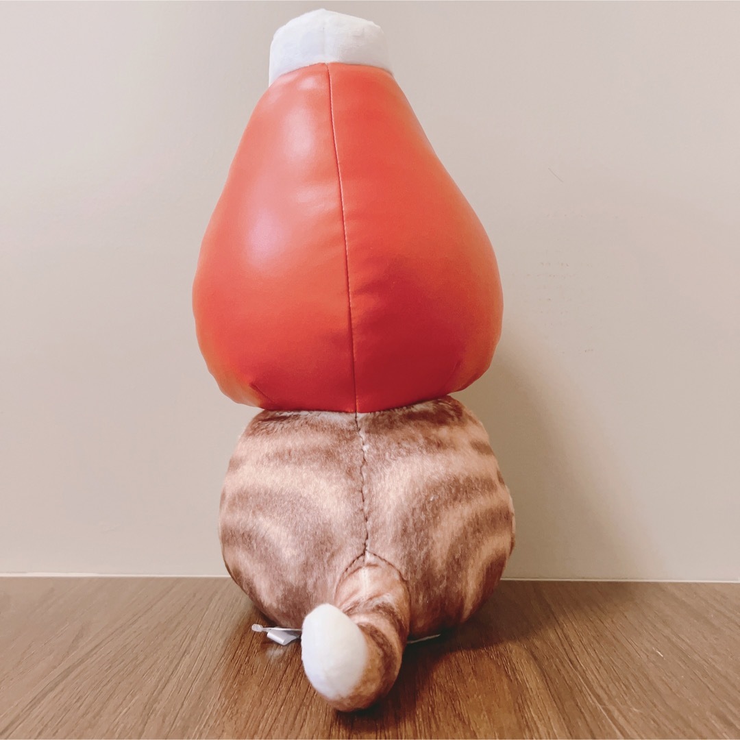 新品 モフサンド 調味料にゃんBIGぬいぐるみ ケチャップ 2