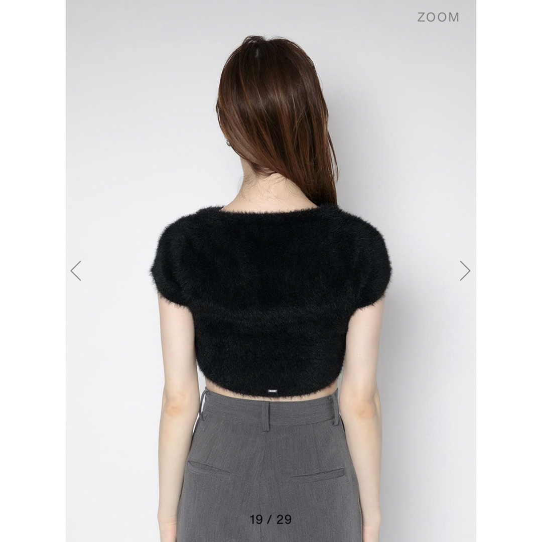 melt the lady fluffy tops レディースのトップス(カットソー(半袖/袖なし))の商品写真