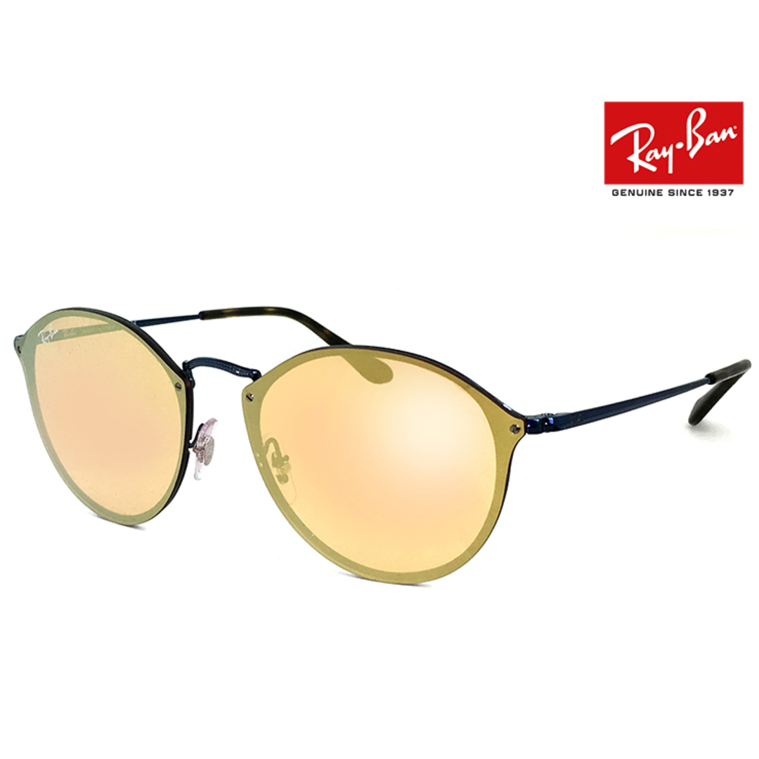 Ray-Ban(レイバン)の【新品】 レイバン サングラス RB3574N BLAZE ROUND 9038/7j RayBan Ray-Ban 90387j rayban ブレイズ ラウンド ミラーレンズ Ray-Ban メンズのファッション小物(サングラス/メガネ)の商品写真