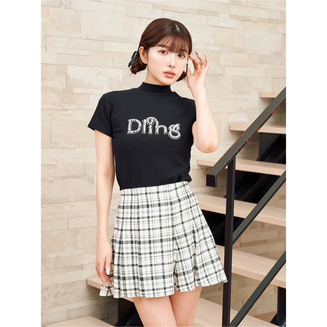 Darich(ダーリッチ)の新品タグ付き ダーリッチ グラフィックパールTシャツ  フリー ブラック F黒 メンズのトップス(Tシャツ/カットソー(半袖/袖なし))の商品写真